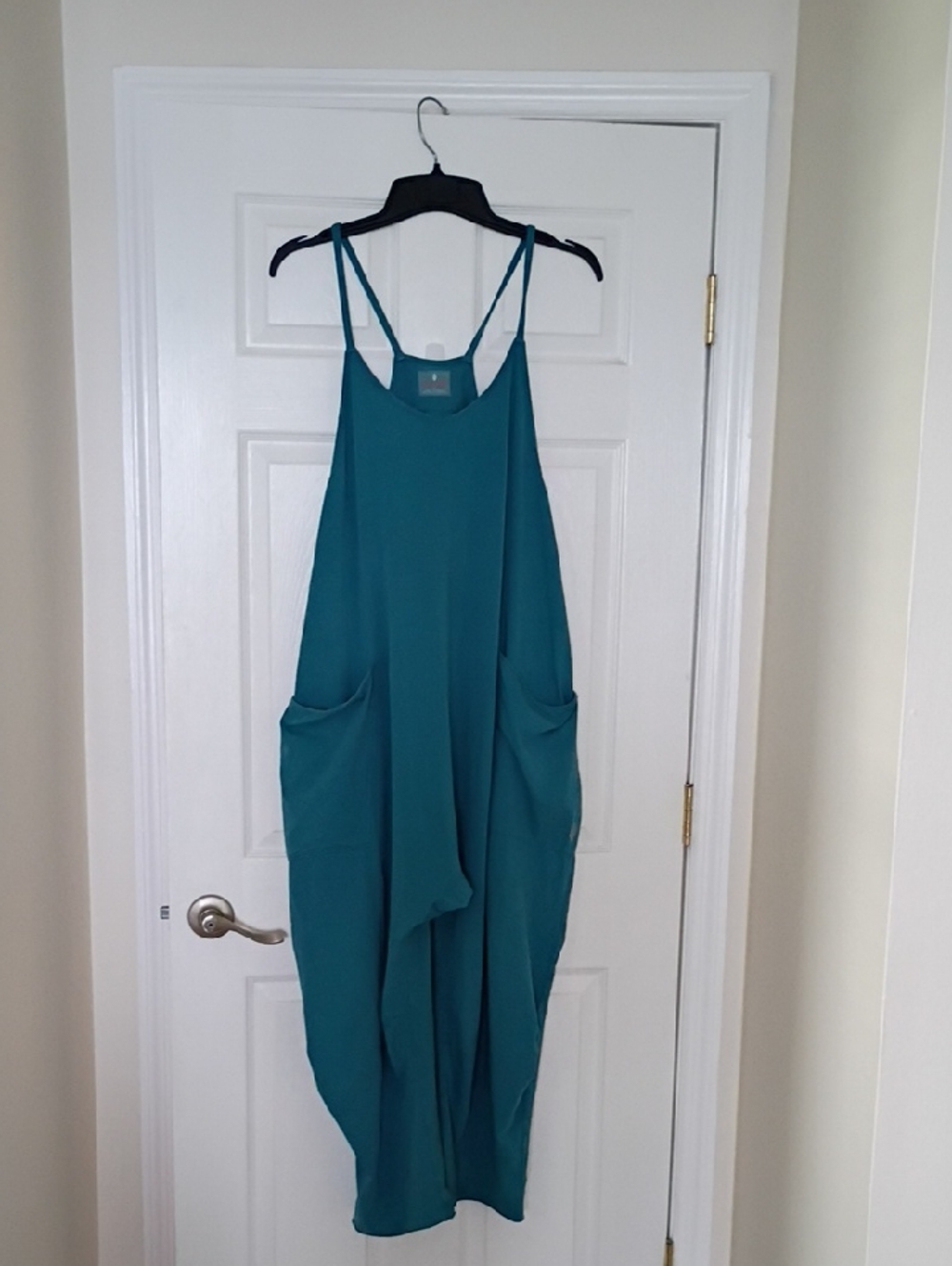 Free People Teal Hot Shot Onesie, L